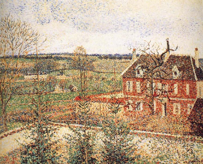 Camille Pissarro Deaf woman's home